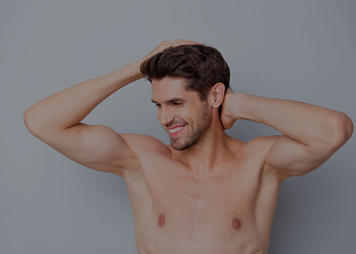 Laser hair removal for men