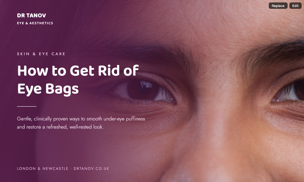 How to Get Rid of Eyebags