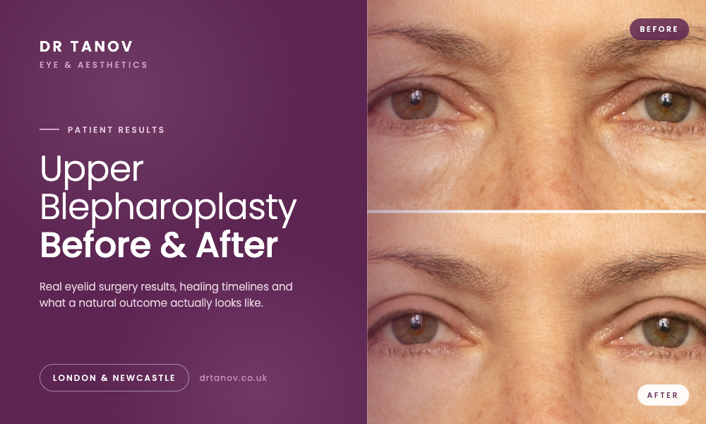 Upper Blepharoplasty Before and After