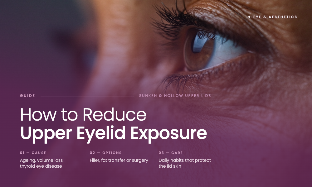 How to Reduce Upper Eyelid Exposure